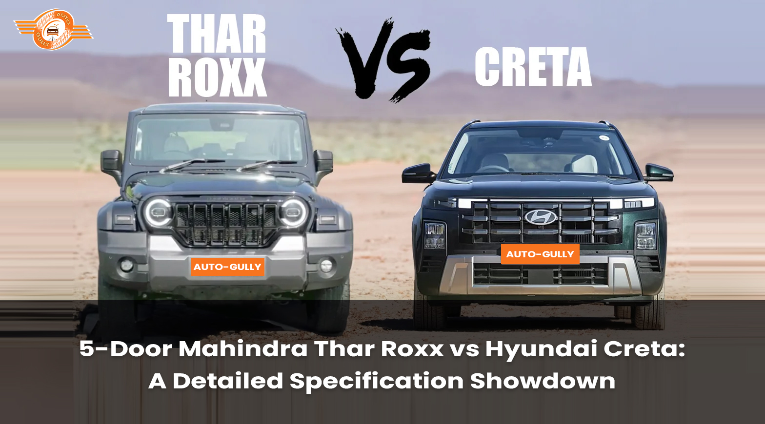 Thar Roxx vs Hyundai