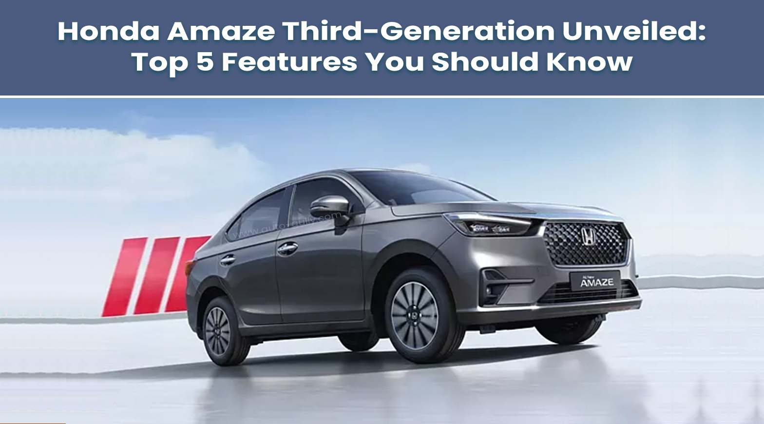 Honda Amaze Third-Generation Unveiled: Top 5 Features You Should Know