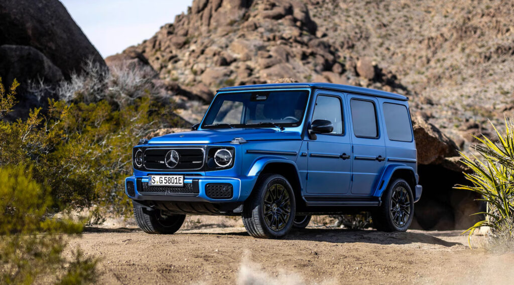 Mercedes-Benz G 580 with EQ technology