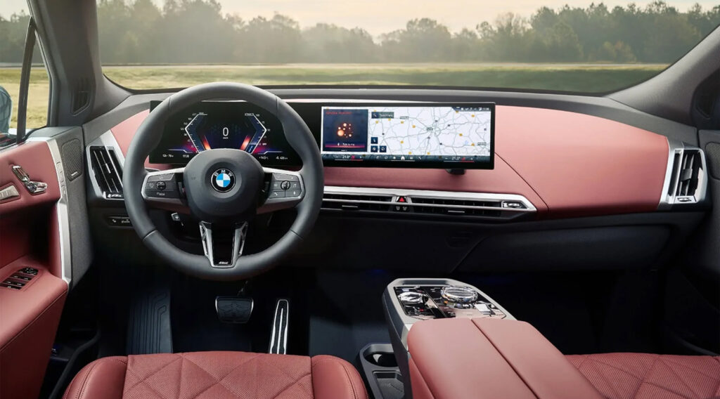 BMW iX Facelift: Sleek Interior Upgrades revealed