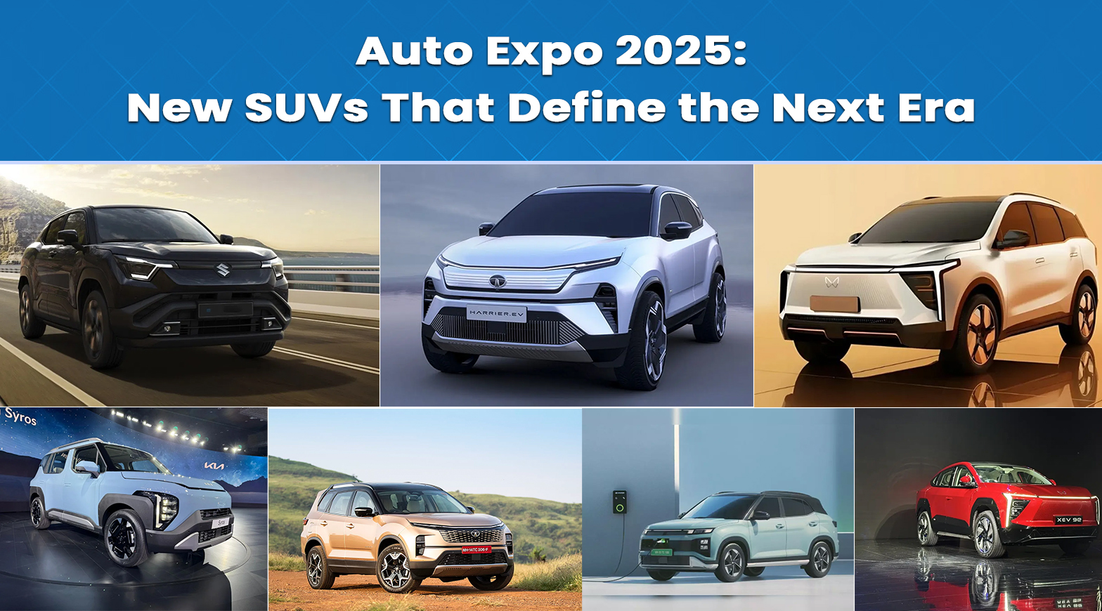 Auto Expo 2025: New SUVs That Define the Next Era