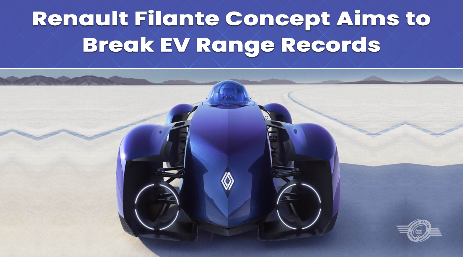 Renault Filante Concept Aims to Break EV Range Records