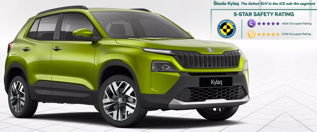 Skoda Kylaq Features and Safety
