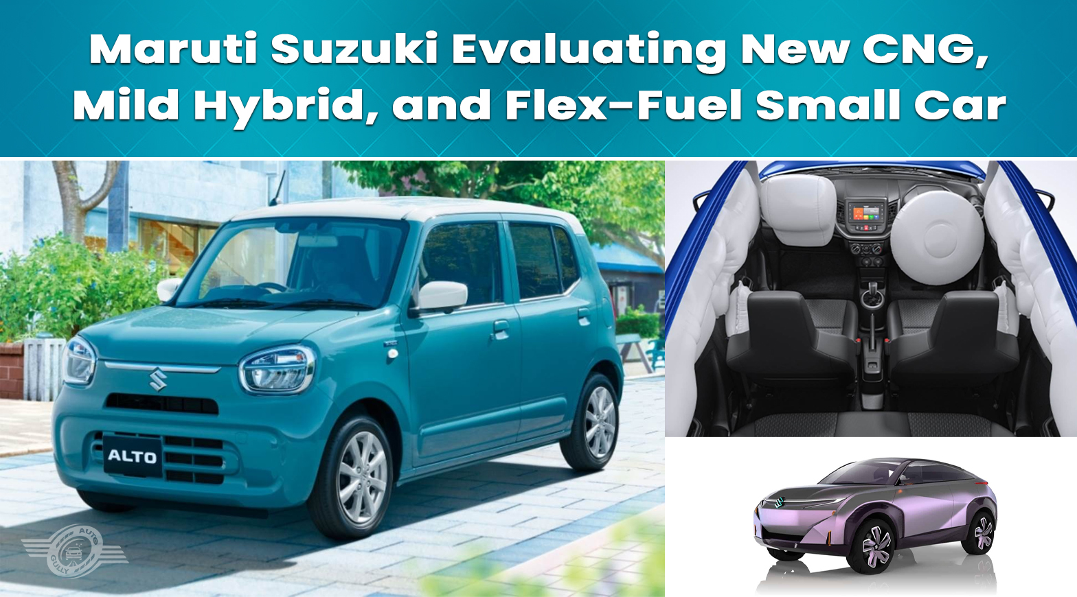 Maruti Suzuki Evaluating New CNG, Mild Hybrid, and Flex-Fuel Small Car