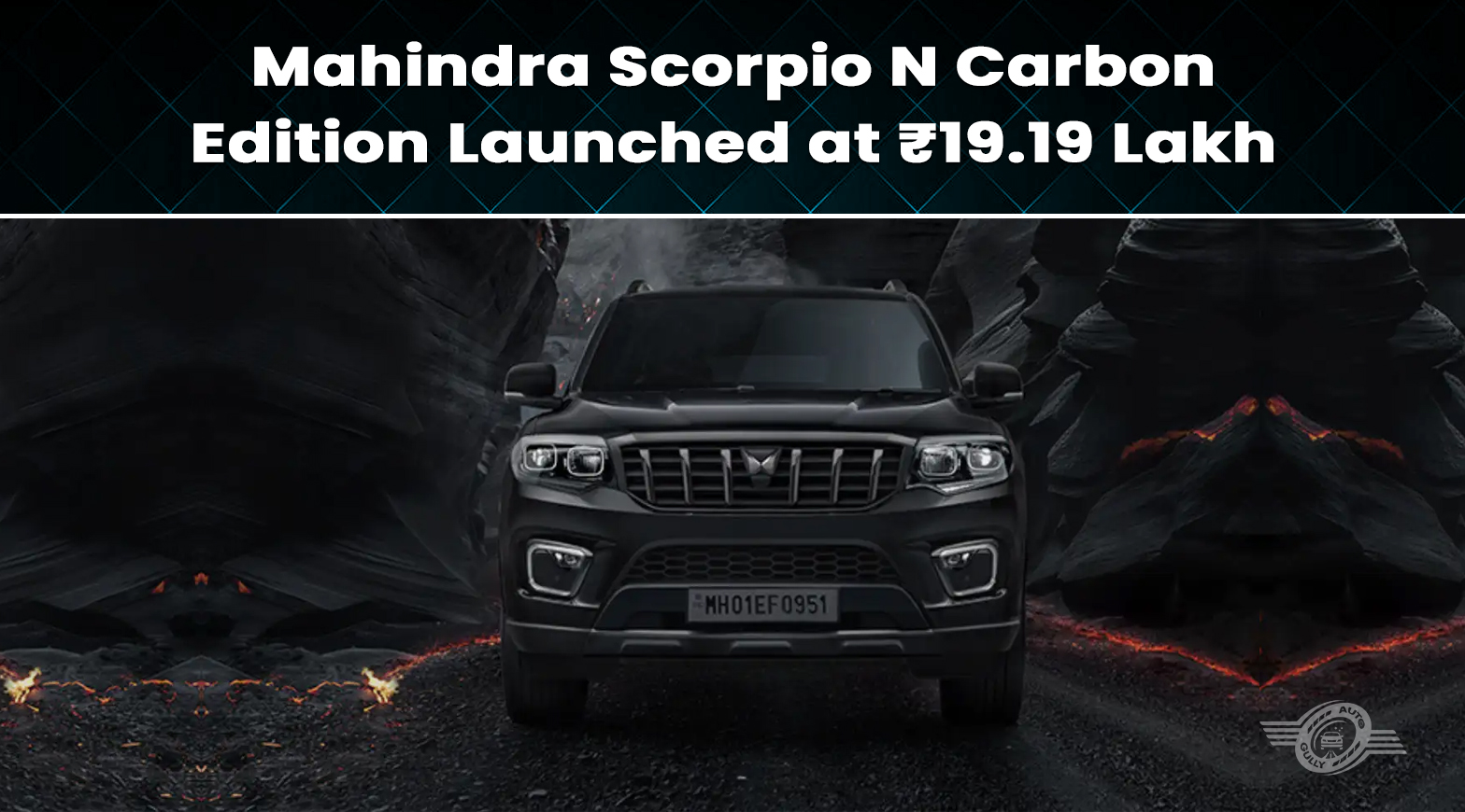 Mahindra Scorpio N Carbon Edition Launched at ₹19.19 Lakh