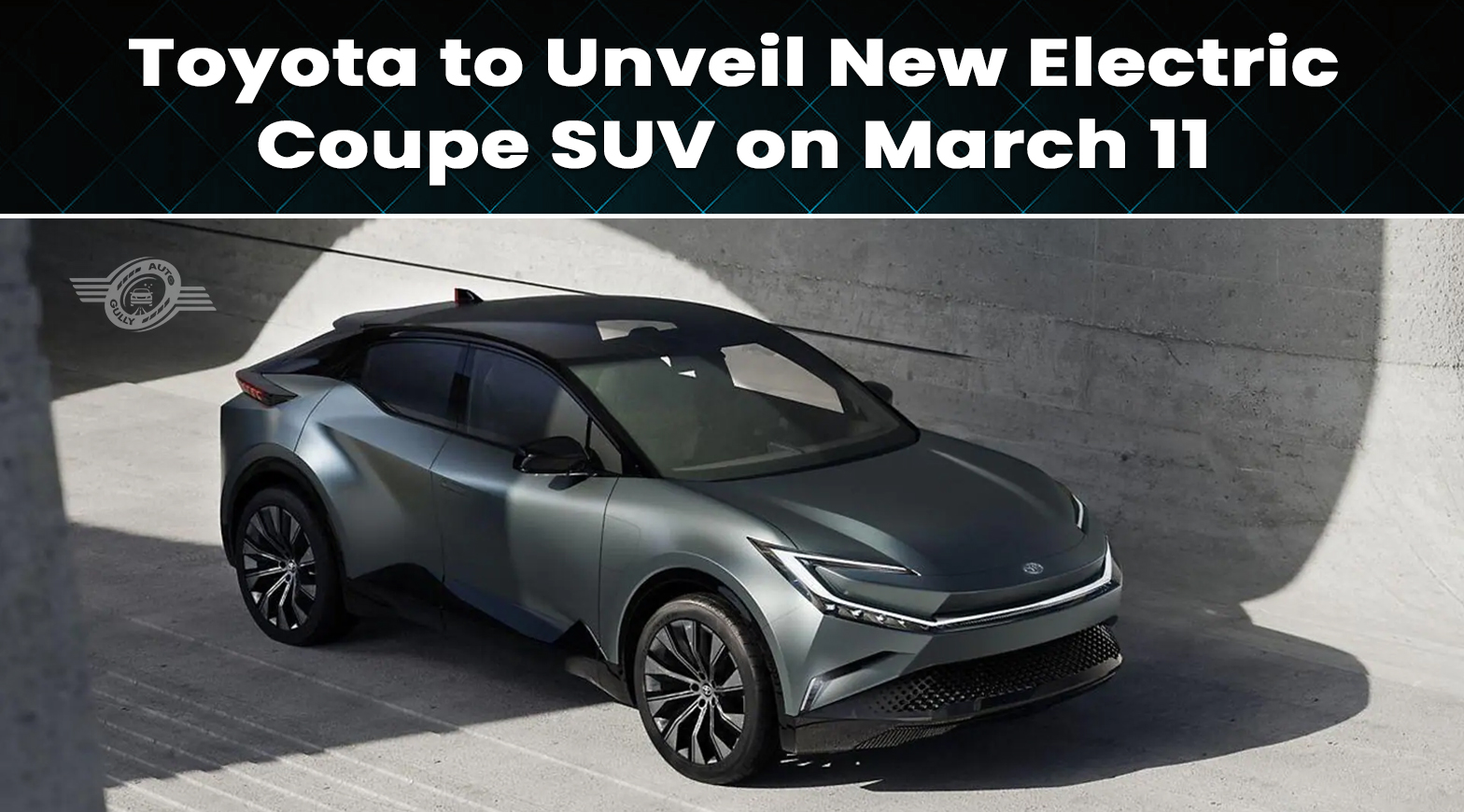Toyota to Unveil New Electric Coupe SUV on March 11
