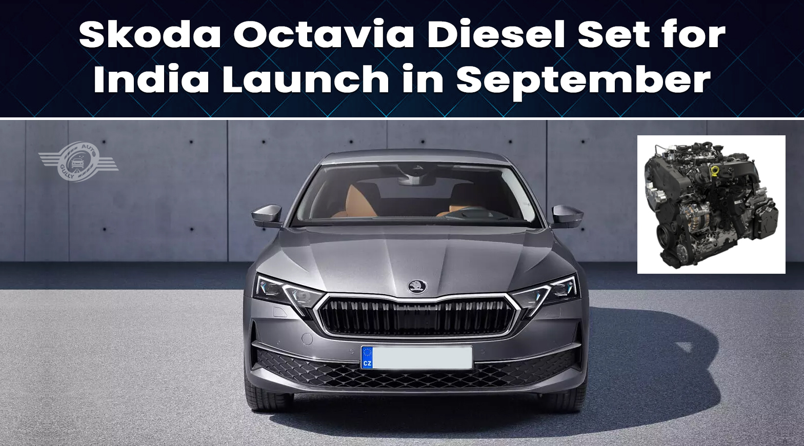 Skoda Octavia Diesel Set for India Launch in September