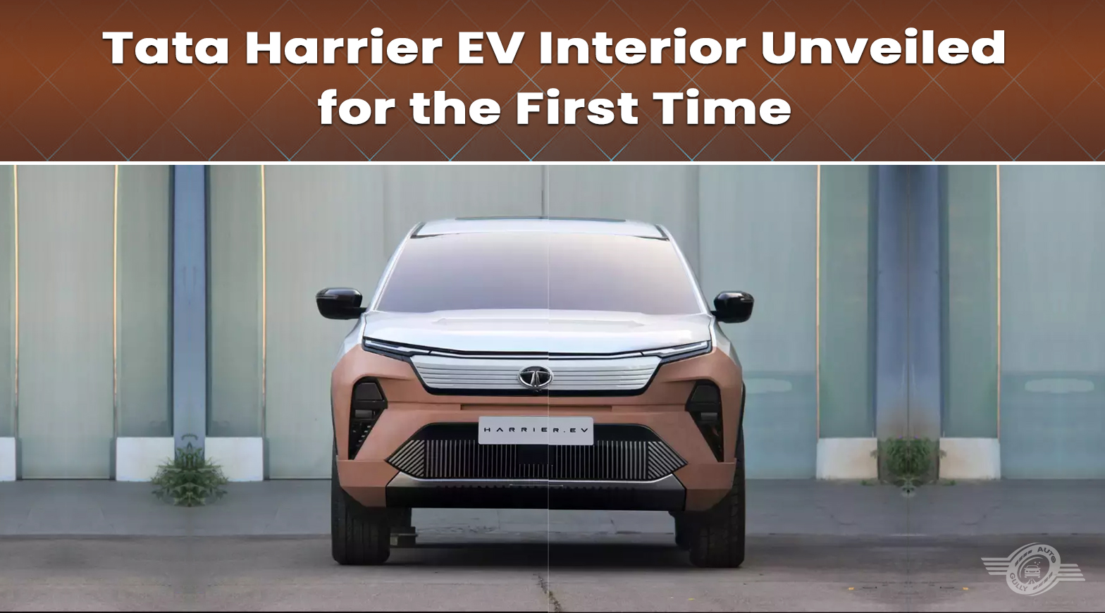 Tata Harrier EV Interior Unveiled for the First Time