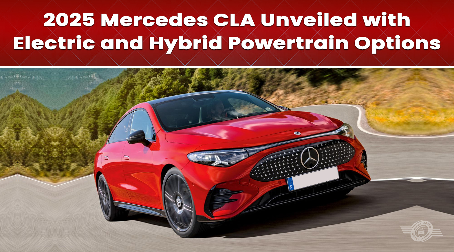 2025 Mercedes CLA Unveiled with Electric and Hybrid Powertrain Options