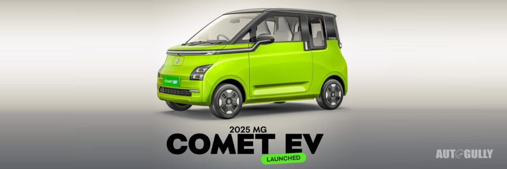2025 MG Comet EV Launched