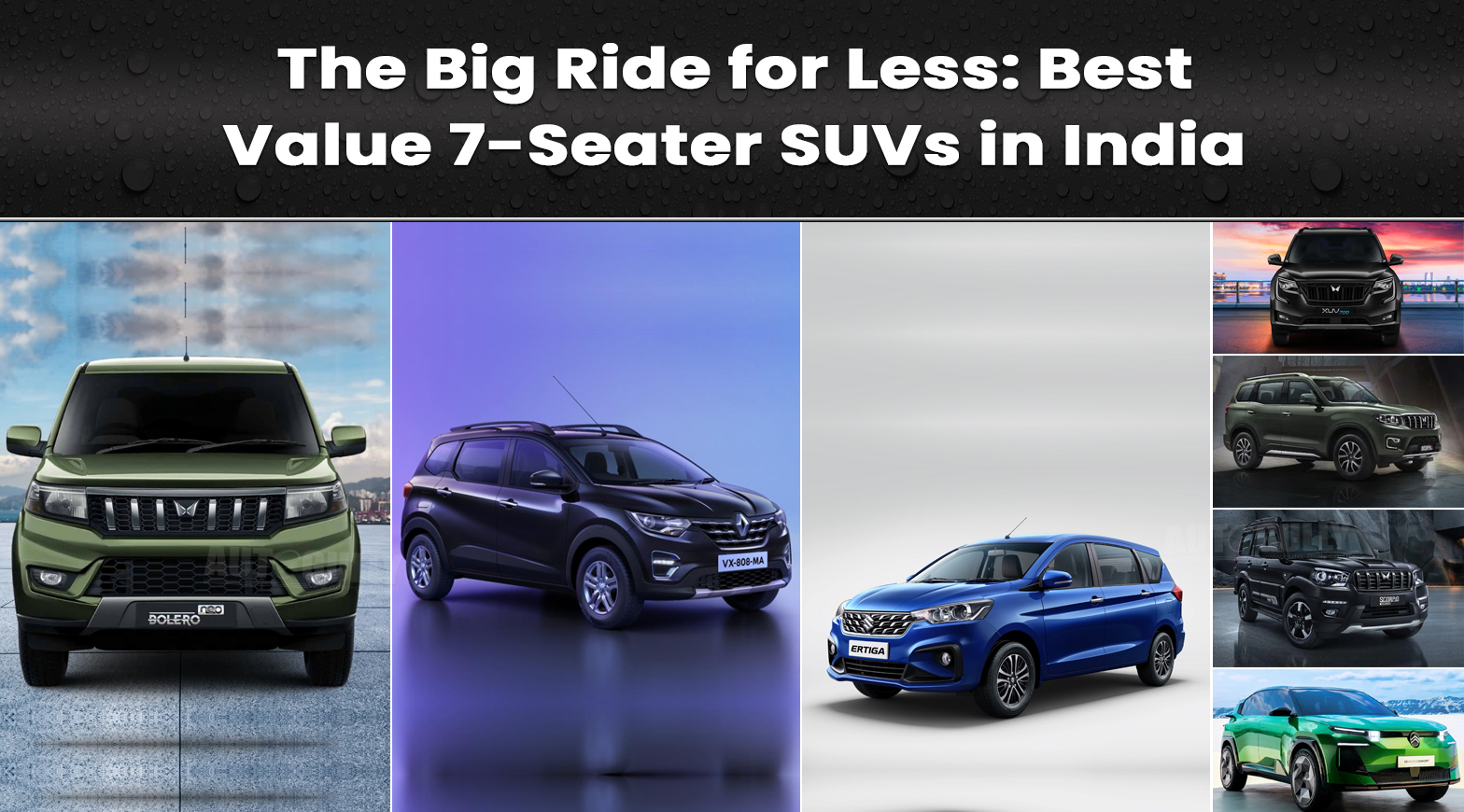 The Big Ride for Less: Best Value 7-Seater SUVs in India
