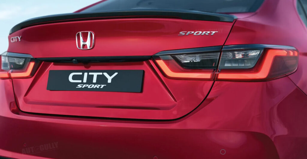 Honda City Sport exterior changes
