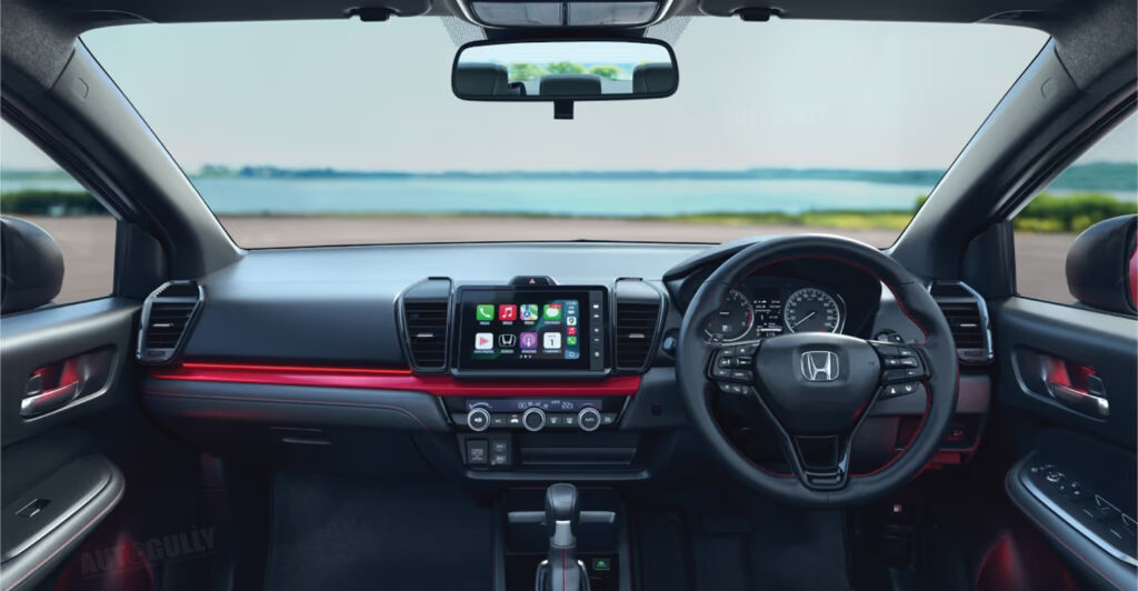 Honda City Sport interior changes
