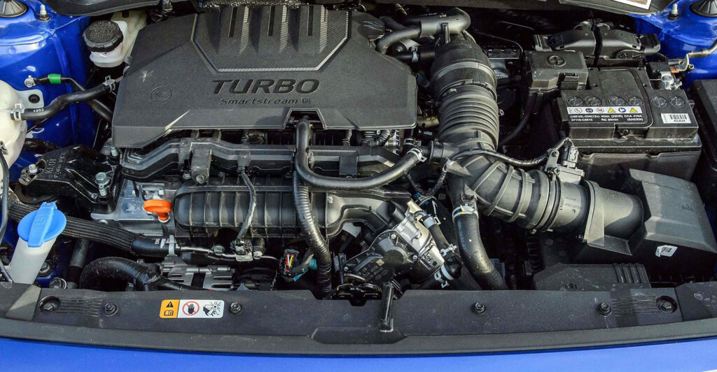 Hyundai Bayon engine and gearbox
