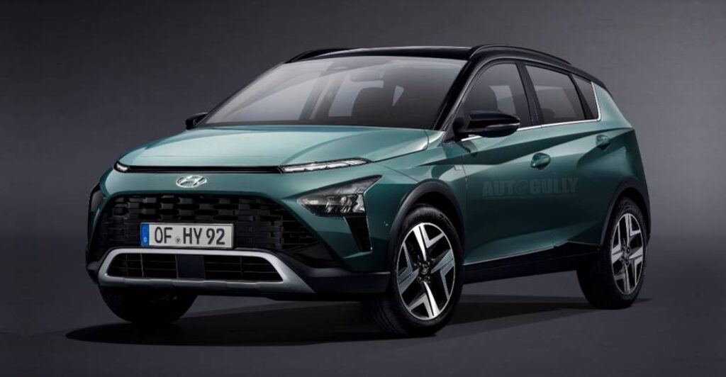 Hyundai Bayon exterior design