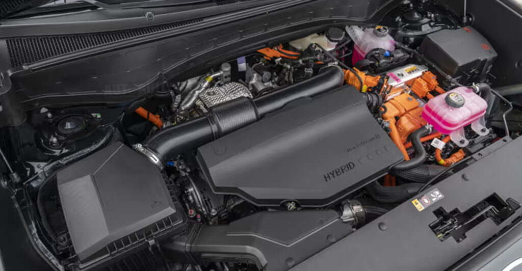 Hyundai Palisade hybrid powertrain details