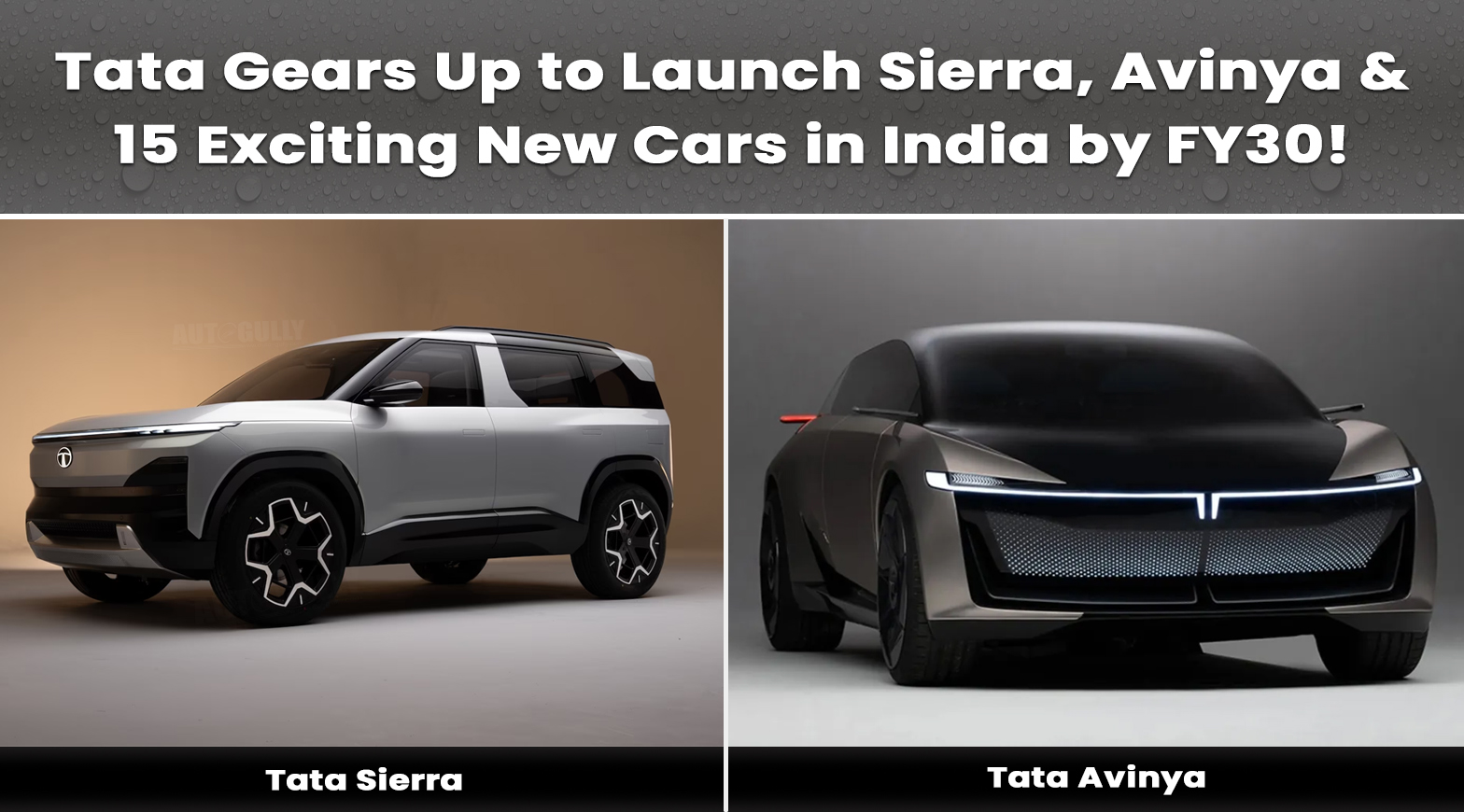 Tata Gears Up to Launch Sierra, Avinya & 15 Exciting New Cars in India by FY30
