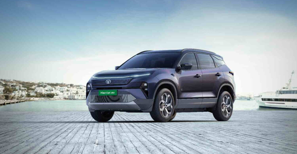 Tata Harrier EV exterior design