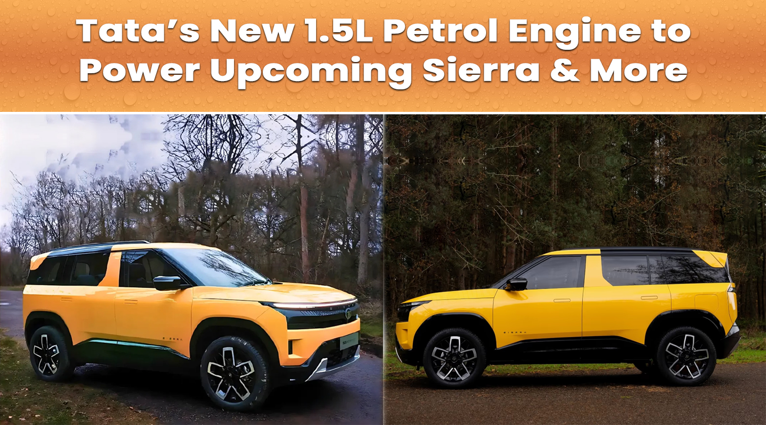 Tata’s New 1.5L Petrol Engine to Power Upcoming Sierra & More