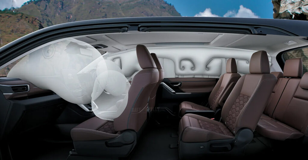 Toyota Innova Hycross safety features