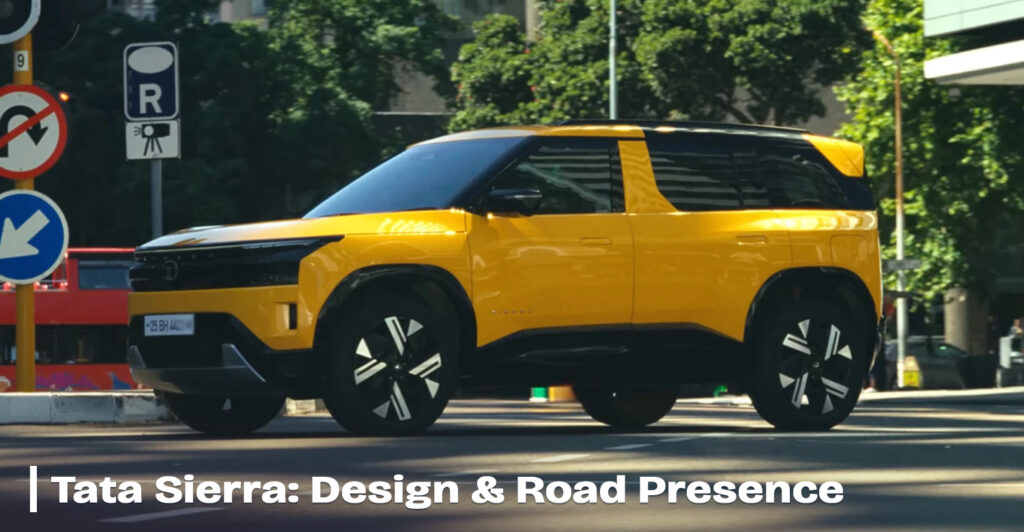 Tata Sierra: Design & Road Presence