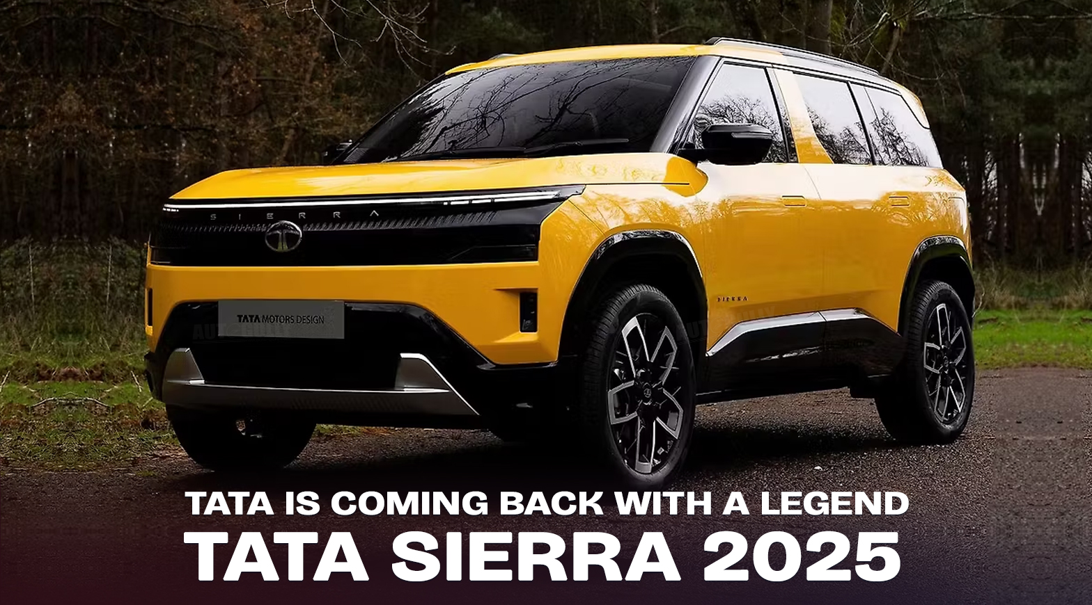 Tata is coming back with a legend -Tata Sierra 2025