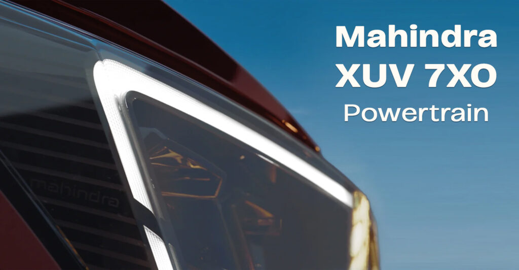 Mahindra XUV 7XO Powertrain